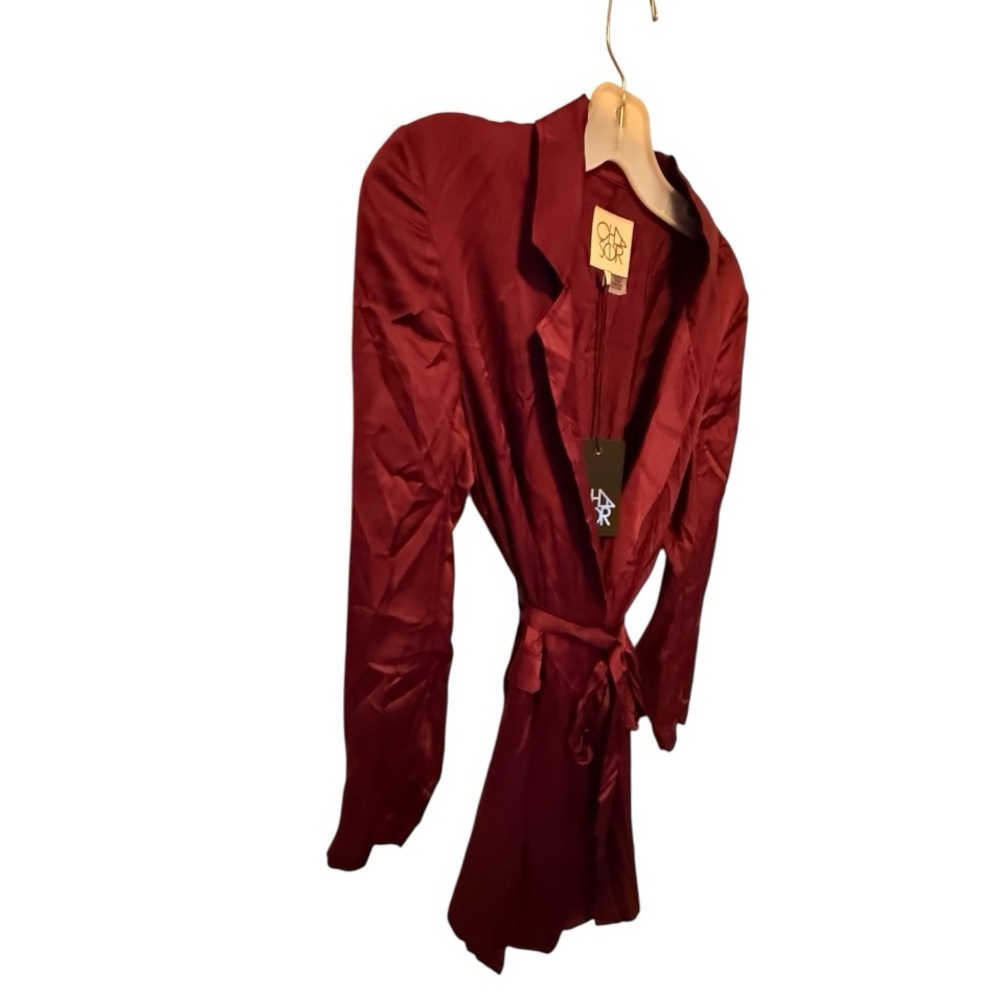Chaser Red Belted Robe nwt - Picture 4 of 6